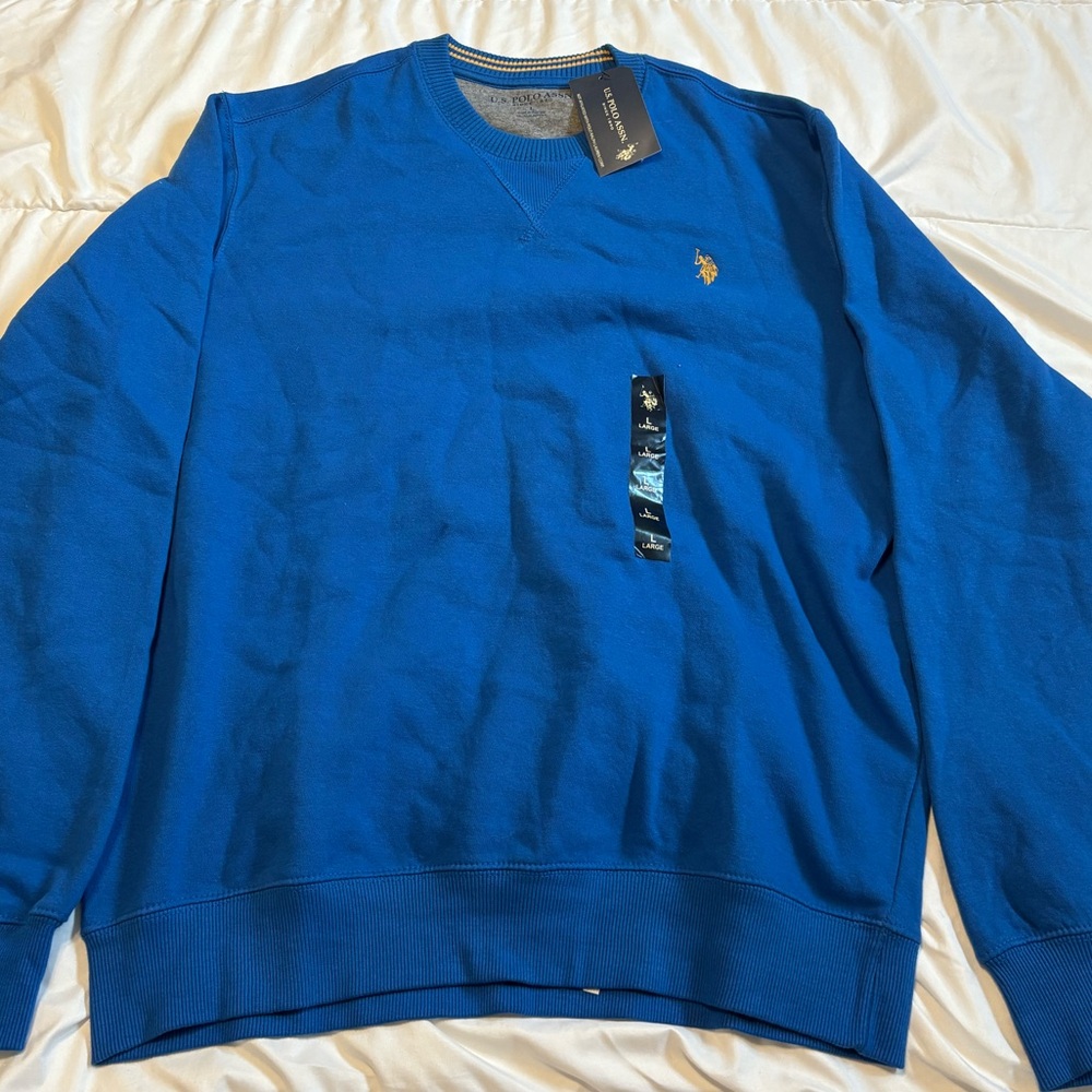 Polo Ralph Lauren Vibrant Blue Crewneck Sweater